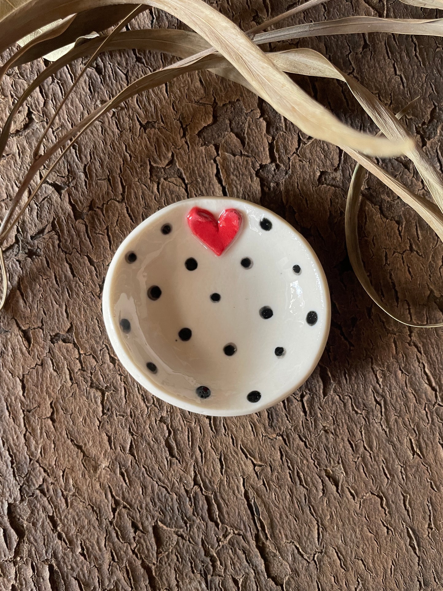 Piattino Sweet Detail pois(piccolo) porcellana