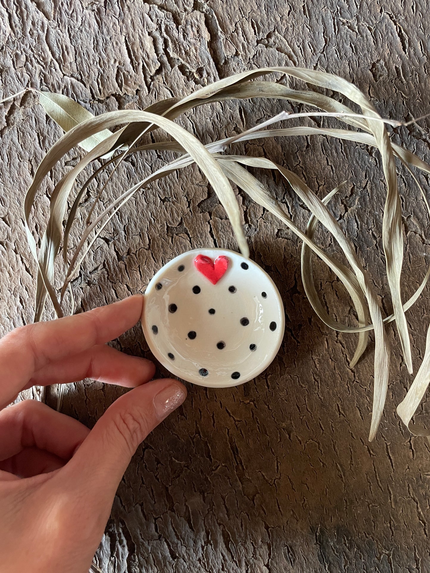 Piattino Sweet Detail pois(piccolo) porcellana