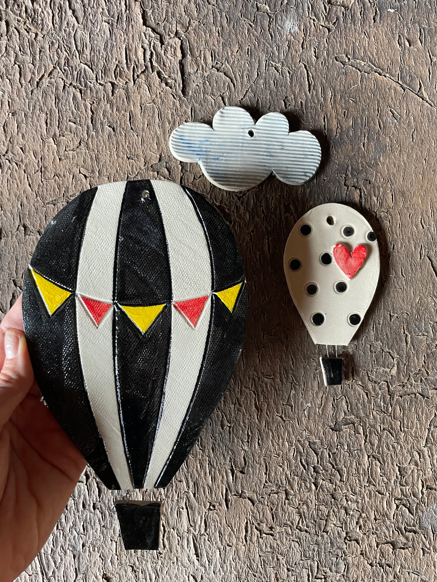 set Mongolfiere "circus"