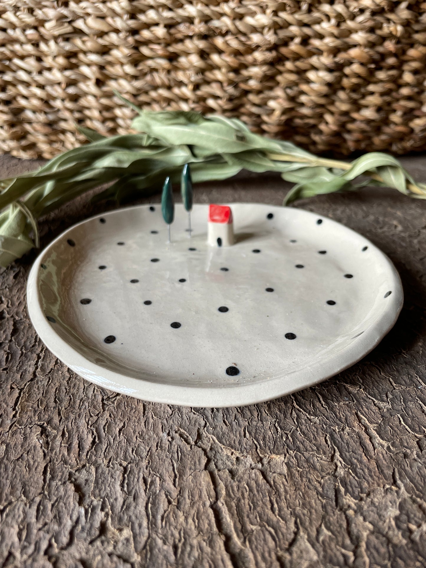 Piattino Ring dish Radici (grande)