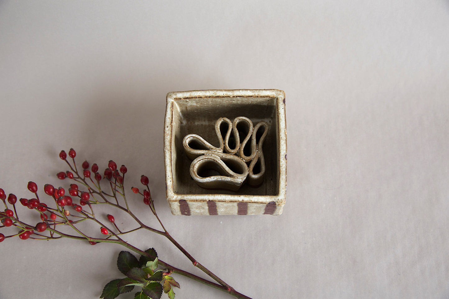 Vaso “Kura” per la composizione dei fiori