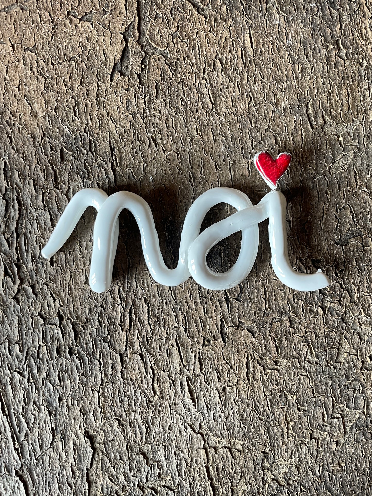 Concreto "noi" bianco