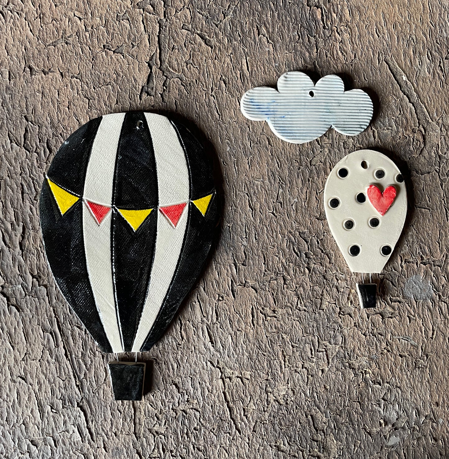 set Mongolfiere "circus"