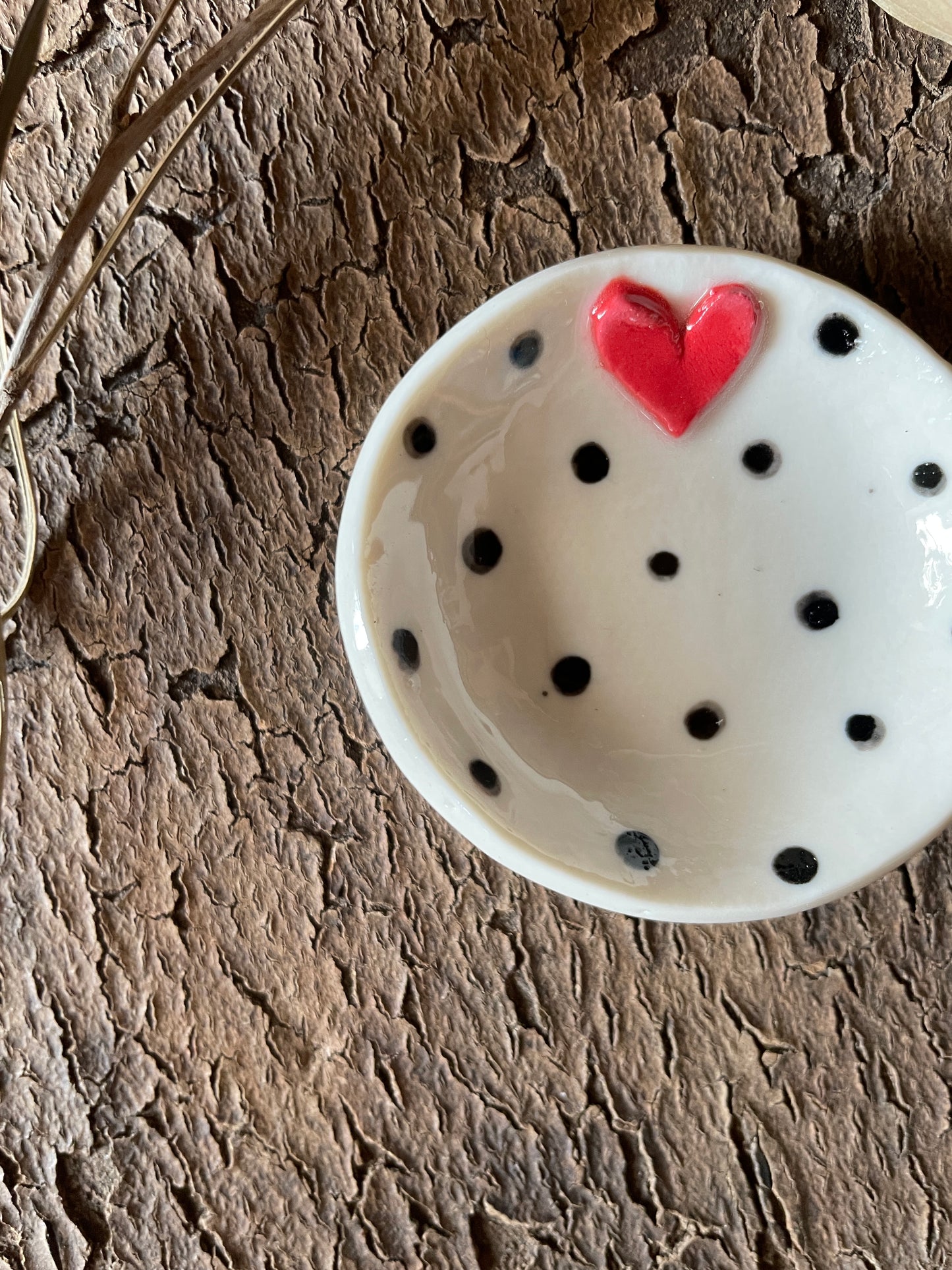 Piattino Sweet Detail pois(piccolo) porcellana