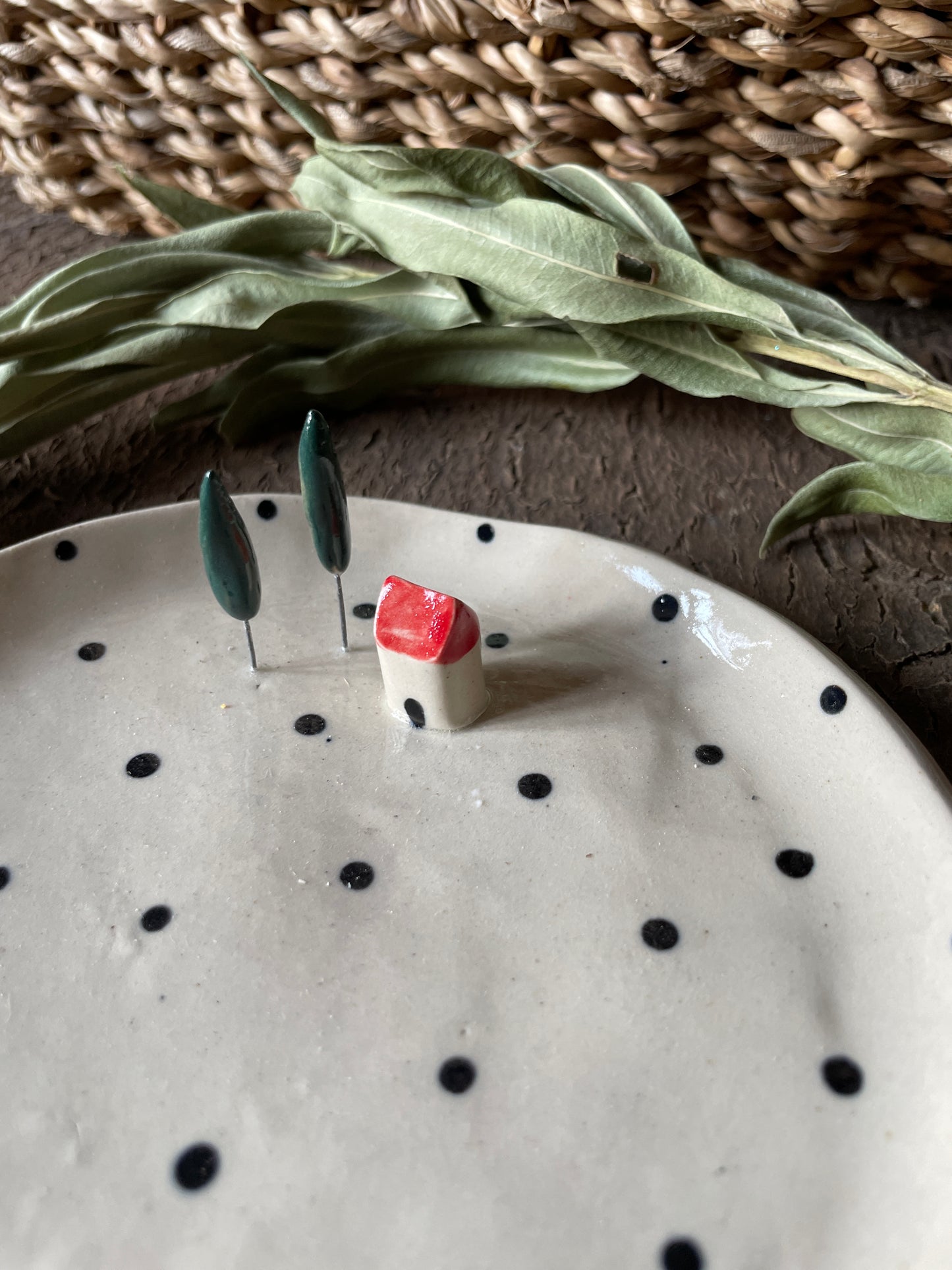 Piattino Ring dish Radici (grande)