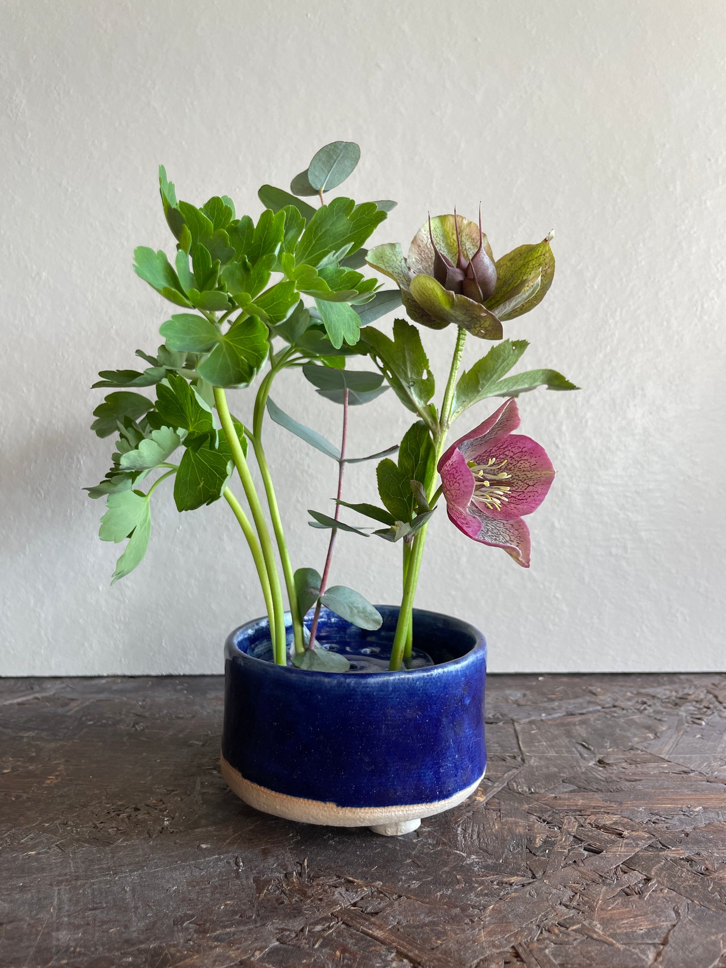 Vaso Kura, piccolo blu