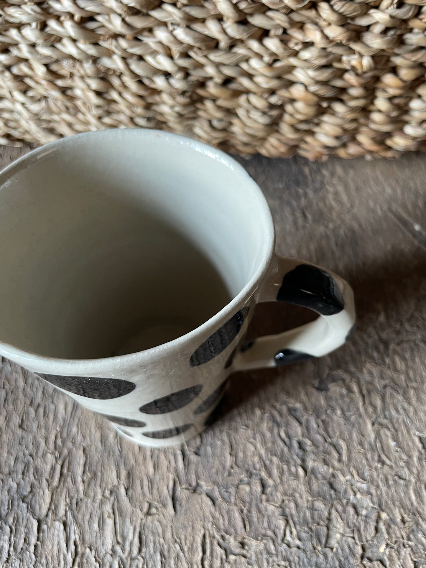 Mug Acquerello, a pois grandi