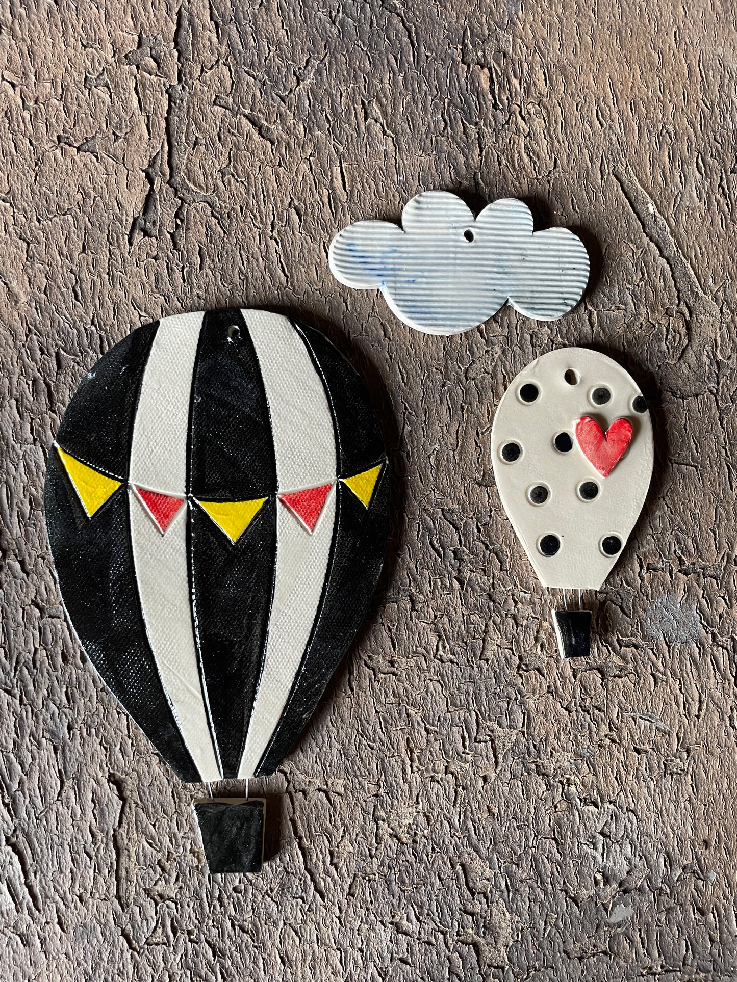 set Mongolfiere "circus"