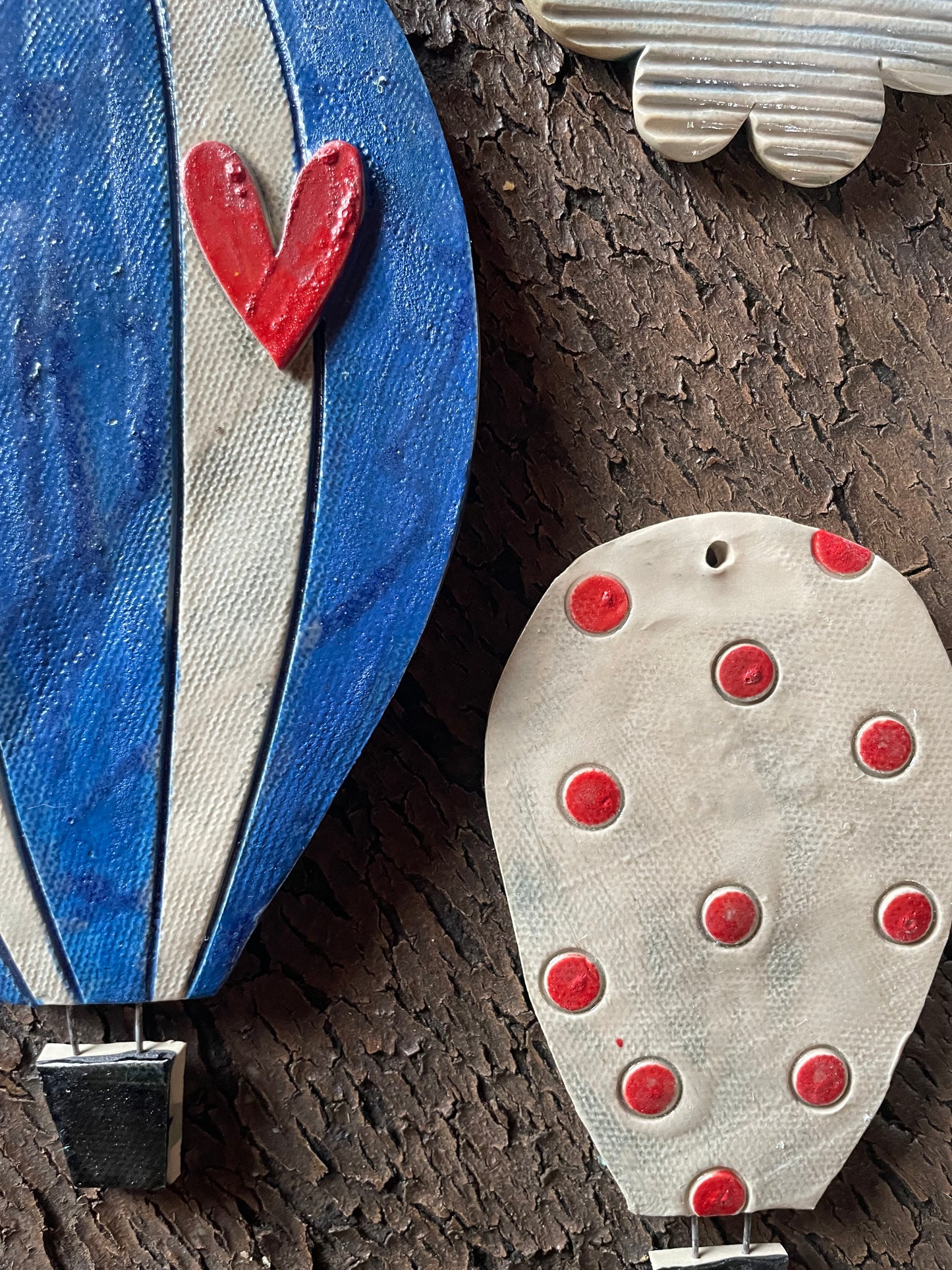 set Mongolfiere "sognando l’azzurro”