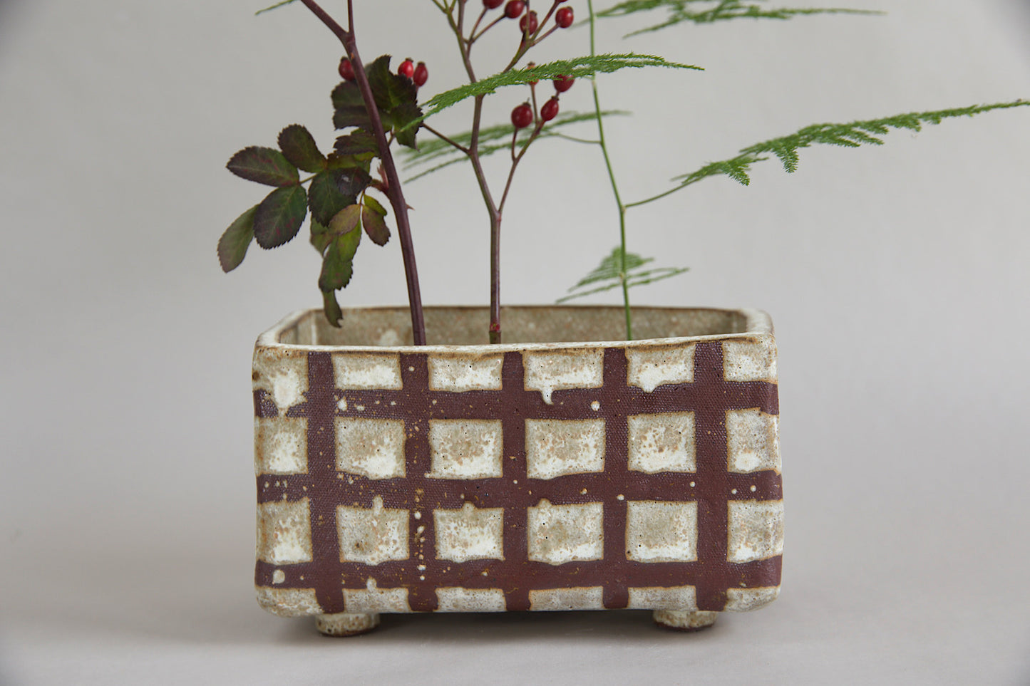 Vaso “Kura” per la composizione dei fiori, quadretti